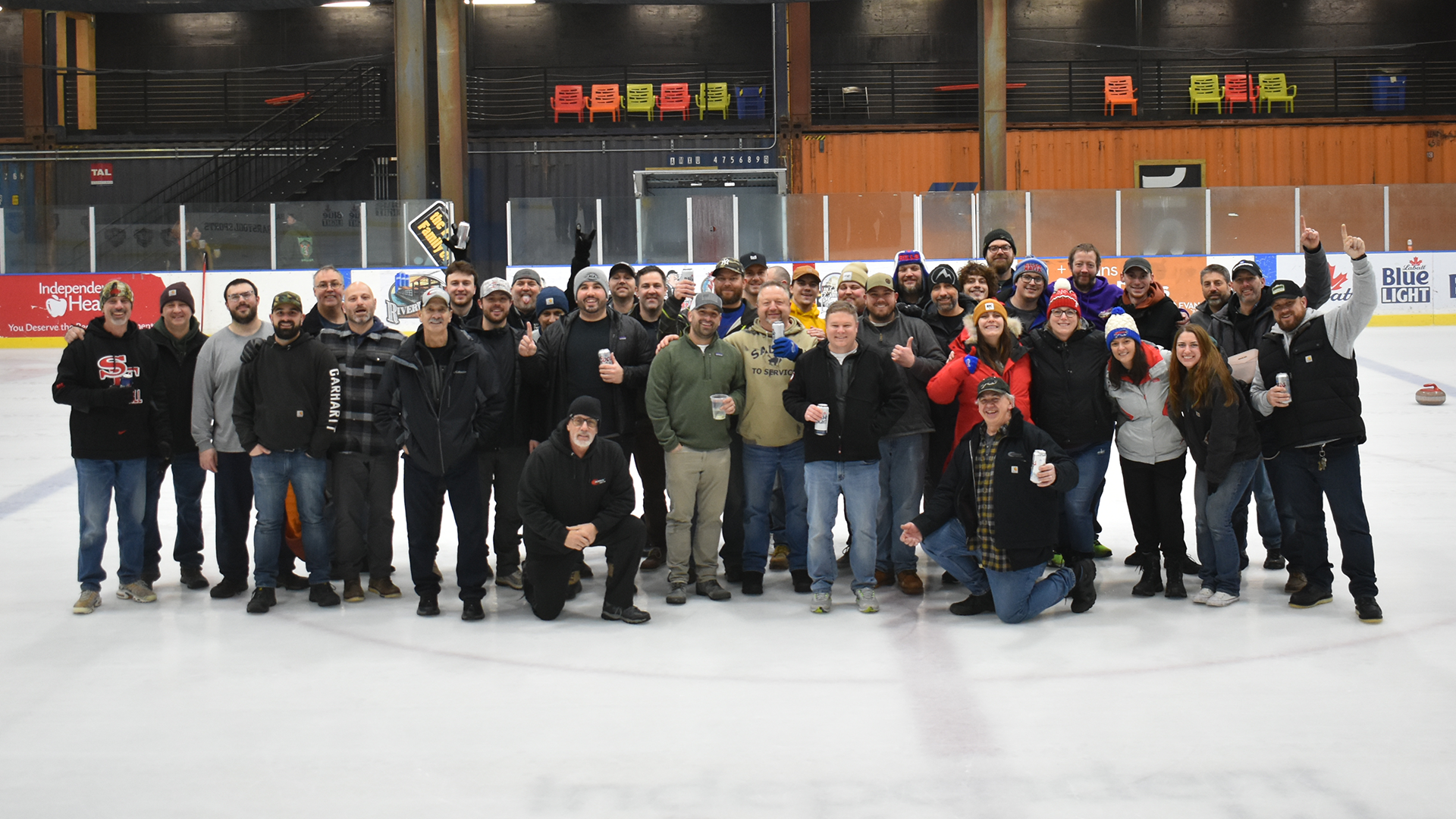 Derrick Curling Outing